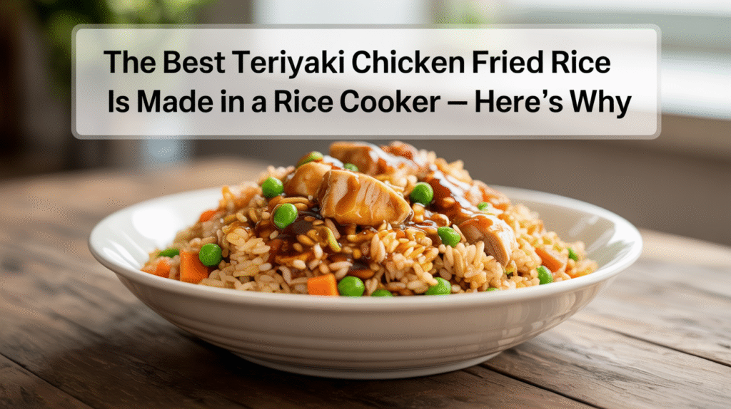 The Best Teriyaki Chicken Fried Rice Is Made in a Rice Cooker – Here’s Why