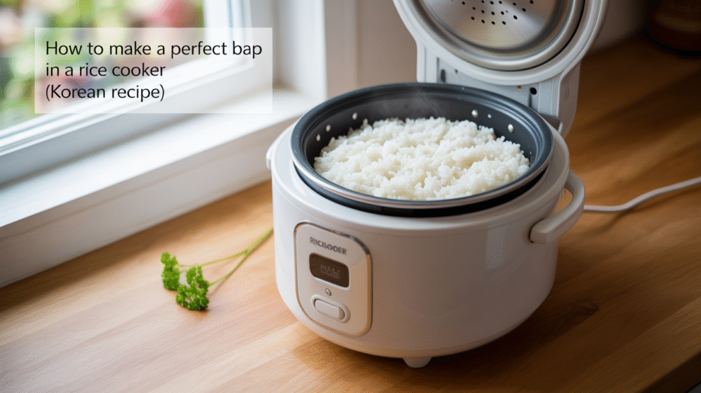 How to Make a Perfect Bap in a Rice Cooker (Korean Recipe)