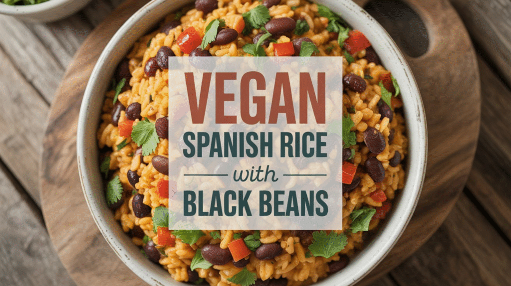 Vegan Spanish Rice with Black Beans