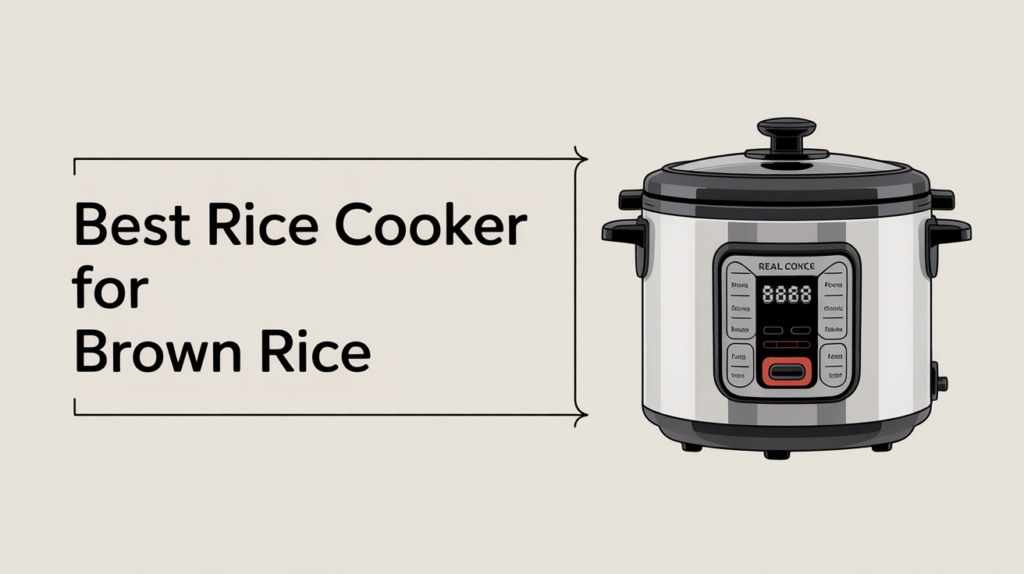 Best Rice Cooker for Brown Rice (What Actually Matters)